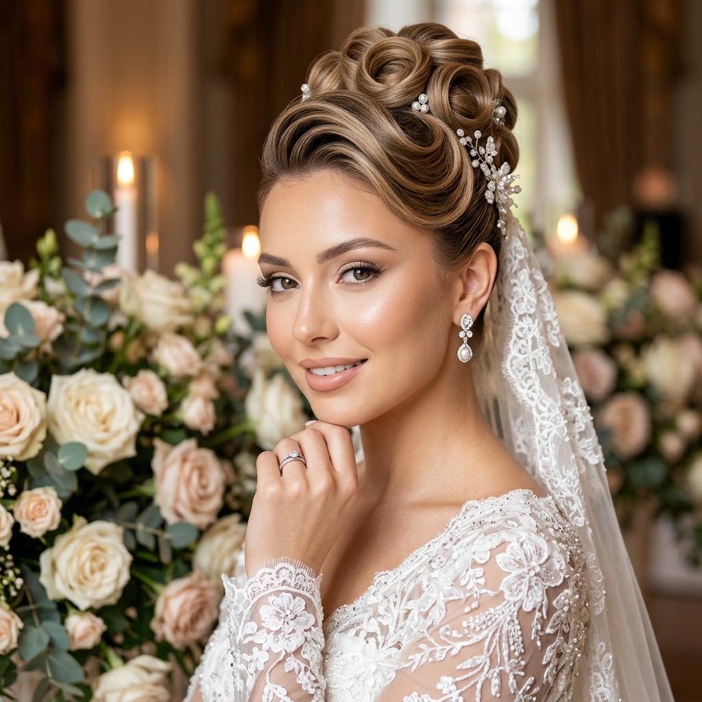 Bridal Lookbook couture makeup and locks at Blush